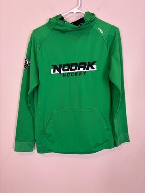 UNRL NODAK Hockey Green Pullover Hoodie Men’s Small